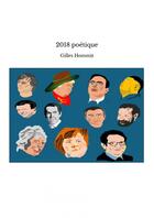 Couverture du livre « 2018 poétique » de Gilles Hommit aux éditions Thebookedition.com