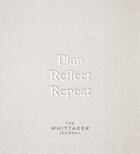 Couverture du livre « PLAN, REFLECT, REPEAT » de Carys Whittaker aux éditions Thorsons