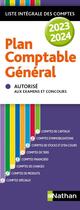 Couverture du livre « Plan comptable général (édition 2023/2024) » de Jean-Luc Siegwart aux éditions Nathan