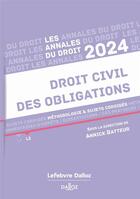 Couverture du livre « Annales droit civil des obligations (édition 2024) » de Annick Batteur aux éditions Dalloz