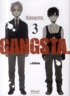 Couverture du livre « Gangsta Tome 3 » de Kohske aux éditions Glenat