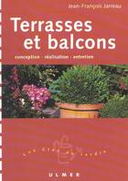 Couverture du livre « Terrasses Et Balcons » de Jarreau Jean-Francoi aux éditions Eugen Ulmer