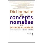 Couverture du livre « Dictionnaire des concepts nomades en sciences humaines » de Olivier Christin aux éditions Metailie