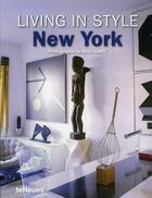 Couverture du livre « Living in style ; New York » de  aux éditions Teneues - Livre