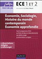 Couverture du livre « Économie, sociologie, histoire des sociétés contemporaines ; économie approfondie » de Fenet+Waquet Et Al aux éditions Dunod