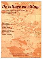 Couverture du livre « De village en village ; espaces communautaires et développement » de  aux éditions Puf