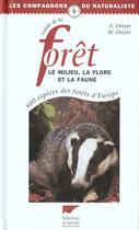 Couverture du livre « Guide De La Foret » de Dreyer Eva aux éditions Delachaux & Niestle