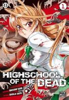 Couverture du livre « Highschool of the dead Tome 1 » de Daisuke Sato aux éditions Pika