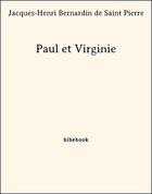 Couverture du livre « Paul et Virginie » de Jacques-Henri Bernardin De Saint-Pierre aux éditions Bibebook