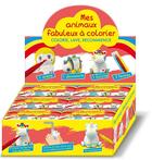 Couverture du livre « Display 12 kits animaux fabuleux a colorier » de  aux éditions Cartotheque Egg