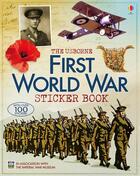Couverture du livre « Sticker book ; first world war » de  aux éditions Usborne