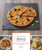 Couverture du livre « Pizzas, quiches & cakes ; recettes gourmandes à réaliser à la maison » de Emilie Perrin aux éditions Hachette Pratique