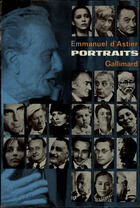 Couverture du livre « Portraits » de Astier E D' aux éditions Gallimard