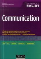 Couverture du livre « Communication » de Jean Piau et Eric Bizot et Marie-Helene Chimisanas aux éditions Dunod