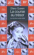 Couverture du livre « Course au tresor suivi de deux autres recits : ariel contre caliban et le che (l » de Ellery Queen aux éditions J'ai Lu