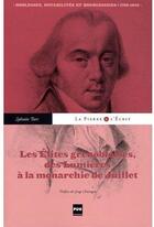 Couverture du livre « Élites grenobloises des Lumières à la monarchie de Juillet » de Sylvain Turc aux éditions Pu De Grenoble