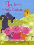 Couverture du livre « Les trois petits cochons » de Marie Morey aux éditions Auzou