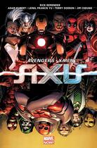 Couverture du livre « Avengers - X-Men ; Axis » de Rick Remender et Collectif aux éditions Panini