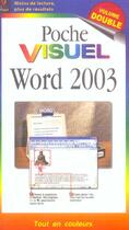 Couverture du livre « Word 2003 » de Marnagraphics aux éditions First Interactive