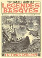 Couverture du livre « Légendes basques » de Wentworth Webster aux éditions Auberon