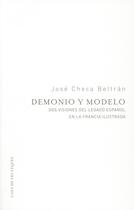 Couverture du livre « Demonio y modelo » de Checa Beltran J aux éditions Casa De Velazquez
