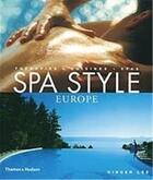 Couverture du livre « Spa style europe » de Lee aux éditions Thames & Hudson