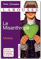 Couverture du livre « Le misanthrope » de Moliere aux éditions Larousse