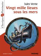Couverture du livre « Vingt-mille lieues sous les mers » de Jules Verne aux éditions Magnard