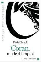 Couverture du livre « Coran, mode d'emploi » de Farid Esack aux éditions Albin Michel