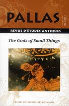 Couverture du livre « Gods of small things » de Christian Rico aux éditions Pu Du Midi