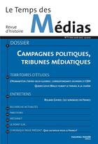 Couverture du livre « Campagnes politiques, tribunes médiatiques » de  aux éditions Nouveau Monde