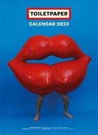 Couverture du livre « Toilet paper : calendar (édition 2023) » de Toilet Paper aux éditions Damiani