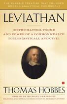 Couverture du livre « Leviathan » de Thomas Hobbes aux éditions Touchstone