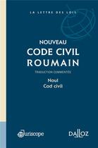 Couverture du livre « Code civil roumain » de  aux éditions Dalloz