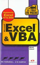Couverture du livre « Programmation Excel 2000 » de Mickael aux éditions Campuspress