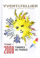Couverture du livre « Timbres de france t.1 (édition 2008) » de Yvert et Tellier aux éditions Yvert Et Tellier
