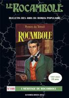 Couverture du livre « Le rocambole 100 - l'heritage de rocambole » de Amis Roman Popu. aux éditions Encrage
