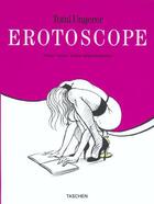 Couverture du livre « Erotoscope » de Tomi Ungerer aux éditions Taschen