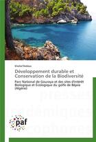 Couverture du livre « Developpement durable et conservation de la biodiversite » de Rebbas-K aux éditions Presses Academiques Francophones