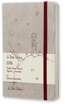 Couverture du livre « Agenda Petit Prince journalier 2016 grand format couverture rigide » de  aux éditions Moleskine