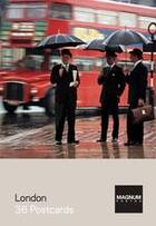 Couverture du livre « Magnum photos: london: 36 postcards » de Photos Magnum aux éditions Thames & Hudson