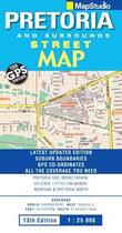 Couverture du livre « Aed pretoria 1/25.000 (street map) » de  aux éditions Map Studio