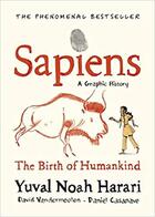 Couverture du livre « Sapiens a graphic history » de Yuval Noah Harari aux éditions Penguin Uk