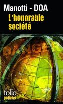 Couverture du livre « L'honorable société » de Dominique Manotti et Doa aux éditions Gallimard