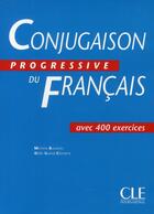 Couverture du livre « Conjugaison progressive du francais » de Boulares aux éditions Cle International