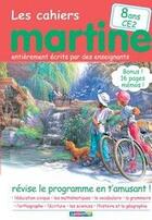 Couverture du livre « Les cahiers Martine ; CE2 » de Marlier/Delahaye aux éditions Casterman