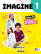 Couverture du livre « Imagine 1 - livre + dvd-rom + didierfle.app » de Cocton/Ellafaf aux éditions Didier