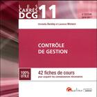 Couverture du livre « Contrôle de gestion 2016-2017 » de Laurence Monaco et Christelle Baratay aux éditions Gualino