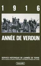 Couverture du livre « ANNEE DE VERDUN 1916 » de France aux éditions Lavauzelle