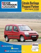 Couverture du livre « Rta 688.1 berlingo/partner hdi depuis 2002 » de  aux éditions Etai